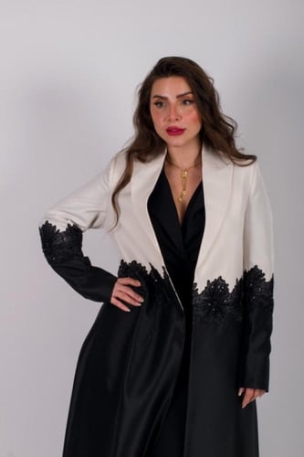 عباية تفتا لونين 161#