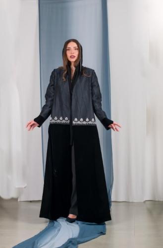 عباية جاكار ومخمل 187#