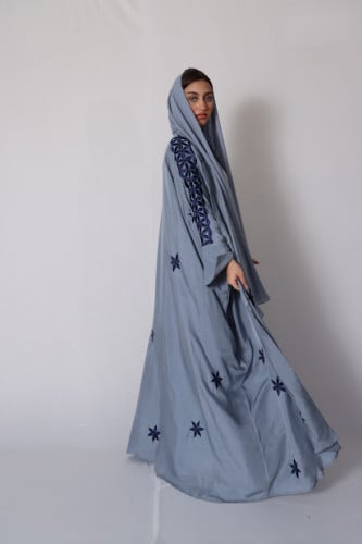 عبايه حرير مغسول 102 A#