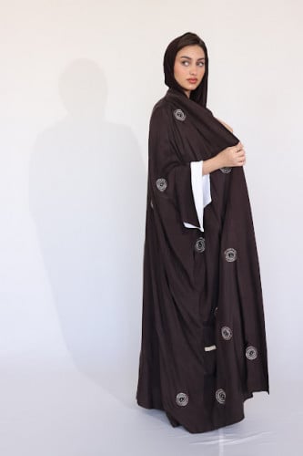 عبايه حرير مغسول 114#