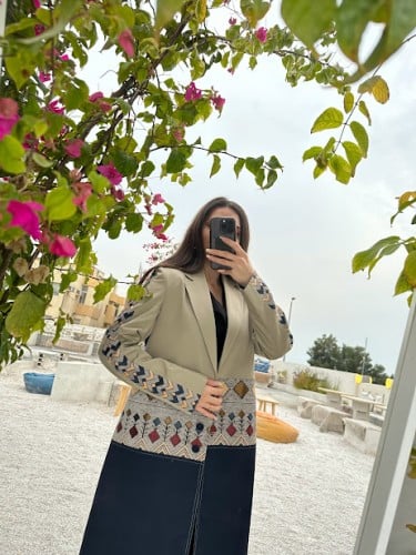 عبايه كتان وسدو 148#