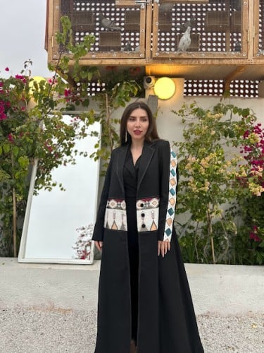 عبايه كتان و سدو 146#