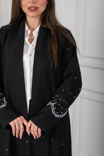 عبايه تفتا استرتش 156#