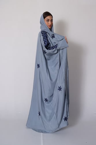 عبايه حرير مغسول 102 A#