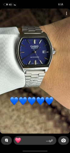 ساعه رجالي ضمان سنه