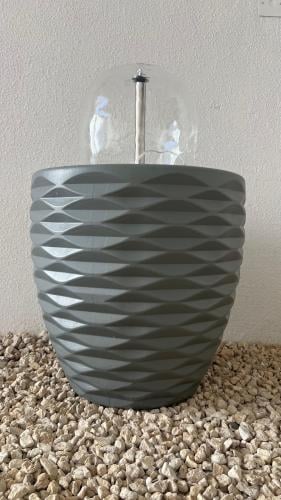 نافورة متنقلة جاهزة كروية مع الحوض