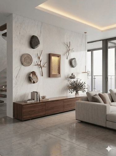 شلال جداري صغير - 70x42 سم