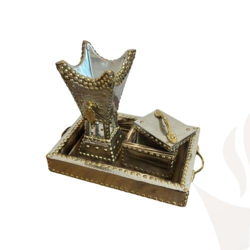 طقم صينية حائيلي مع الكتابة + التغليف