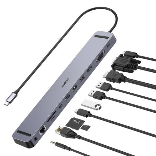 Choetech HUB-M20 – محول USB-C متعدد الوظائف 11 في...