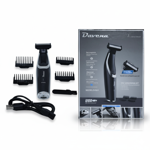 ماكينة حلاقة وتنعيم متعددة الاستخدام لون اسود DV-6...
