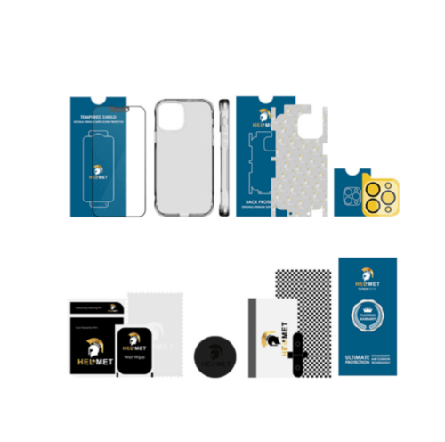 بكج حماية بلاتينيوم للايفون 13 برو من هيلمت