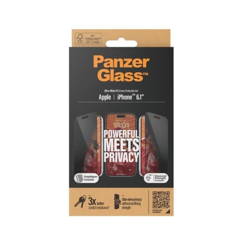 حماية شاشة بانزر جلاس ايفون 15 - شاشة كاملة حفظ ال...