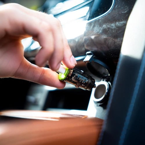 شاحن سيارة بي دي قوي بقوة 30 واط