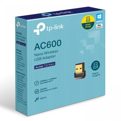 TP LINK Archer T2U Nano – AC600 Nano Wireless USB...