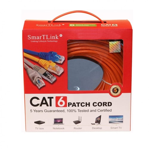 كيبل الشبكة المحلية السلكية ايثرنت ار جيه 45 فئة 6...