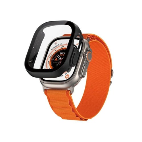 حماية شاشة بانزر جلاس حماية كاملة لساعة ابل الترا...