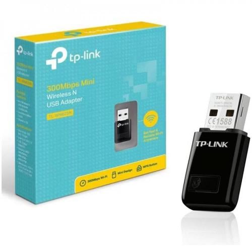 قطعة واي فاي USB TP-Link TL-WN823N 300Mbps لتشغيل...