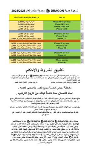 حماية ايفون 15 المتكاملة - حزمة HELMET