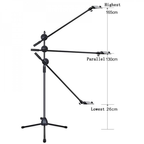 حامل الهاتف بذراع متحرك طويل