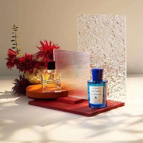 دعائم الاكريليك المتموجة 3 قطع