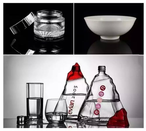 خلفية اكريليك اسود 60*60