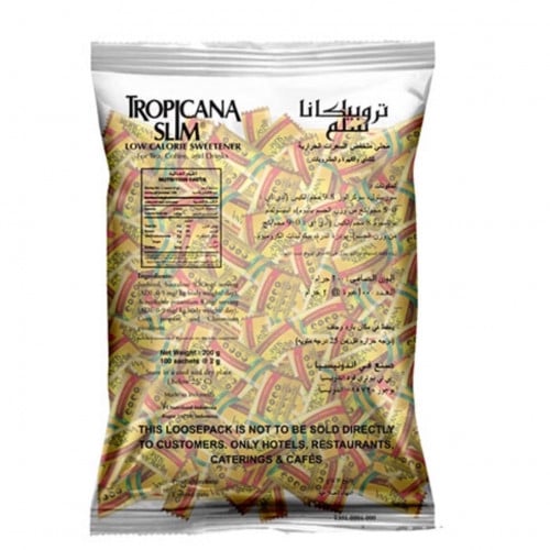 سكر دايت تروبيكانا شفرات 1 كرتون ( 1200 ) شفرة