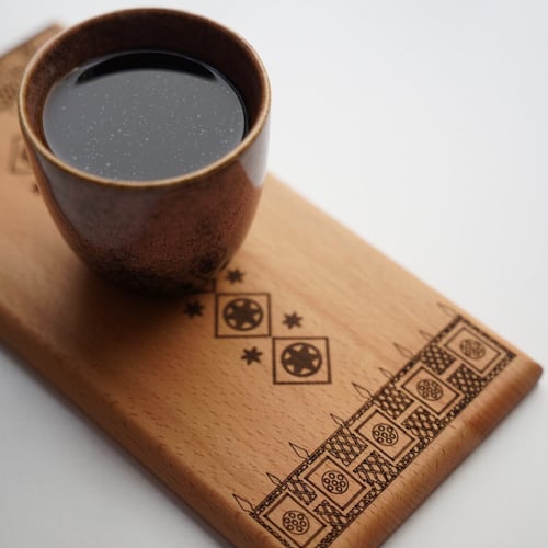 خشبية قهوه روشن حجازي