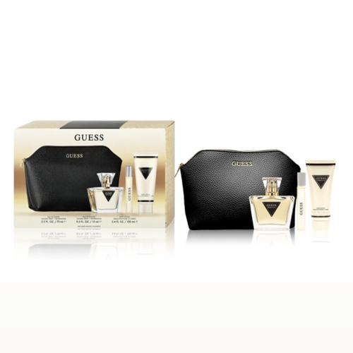 طقم العيد من قيس guess عطر ٧٥ مل + حقيبة + عطر ١٥...