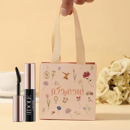 10 مسكرات لانكوم صغيره مع اكياس معايده