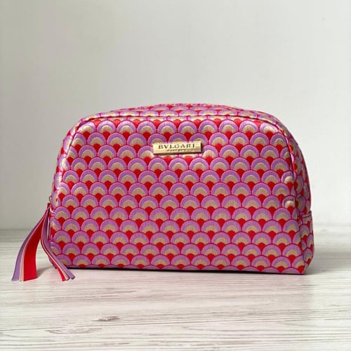 حقيبة تنظيم بولغاري وردي وأحمر (اضافه الكيس من الخ...