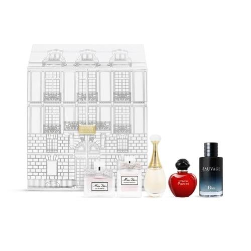 بوكس المفاجآت من ديور الحصري يحتوي 5 عطور صغيره صب...