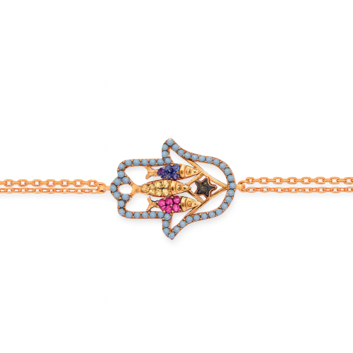 اساور الكف الملونه المميزة