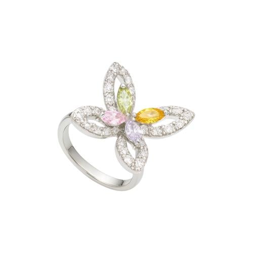 خاتم الورده الملونه