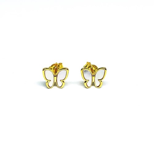 اقراط فراشه صدف