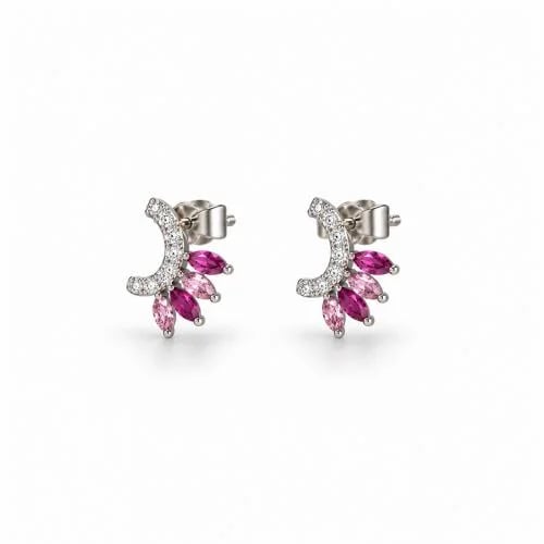 Shiny Arabic letter earrings - mini size