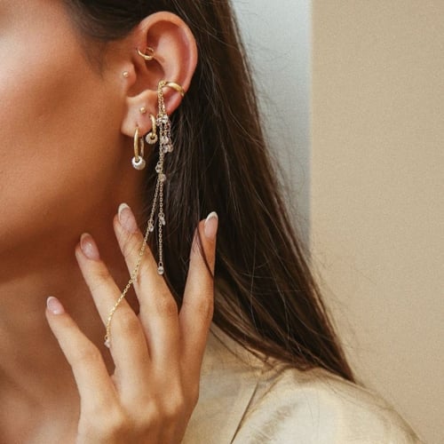 حلقة زركون طويله