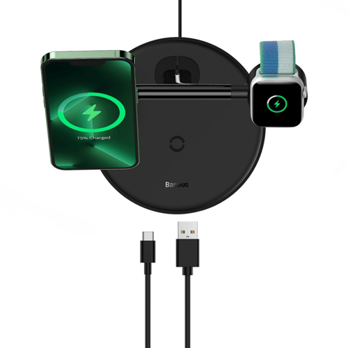 بيسوس قاعدة شحن ثلاثية لاسلكية