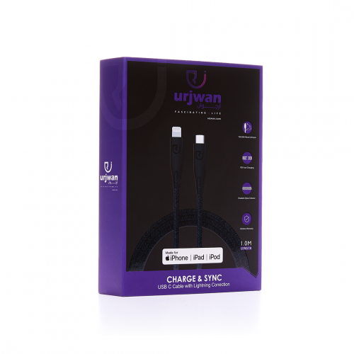 كيبل شحن أرجوان لايتنينج