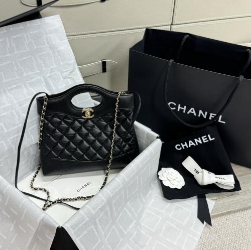 Black Chanel 31 Bag