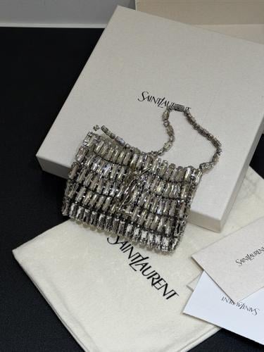 MICRO EVENING BAG IN CRYSTALS