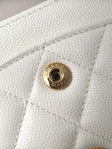 Chanel Caviar Leather Classic Flap Bag – Small Siz...