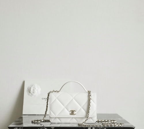 chanel top handle bag