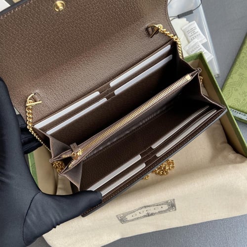 Blondie continental chain wallet