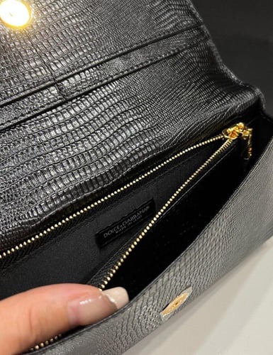 Iguana-print mini bag