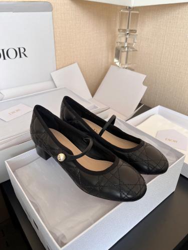 Dior Ballet Slingback Pump Black Quilted Cannage Calfskin