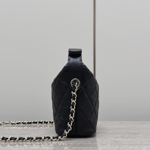 Chanel Vanity Case with Top Handle & Chain