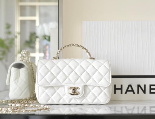 Chanel Mini classic flap handle bag