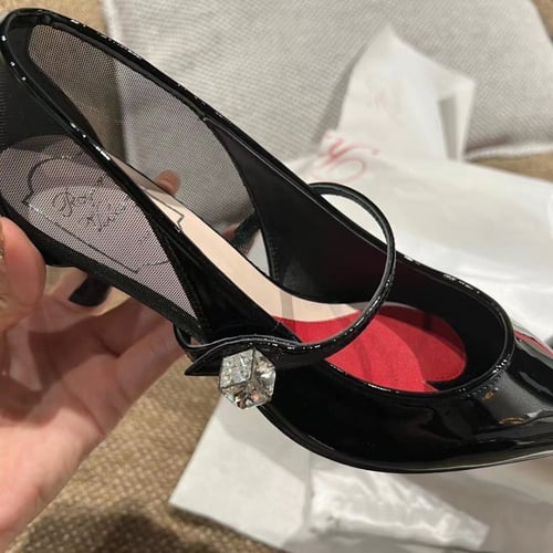 Virgule Babies Pumps in Patent Leather