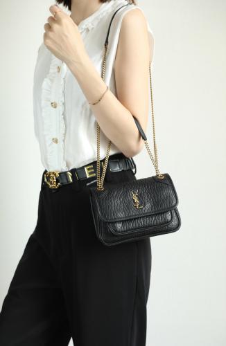 NIKI MINI IN GRAINED LAMBSKIN