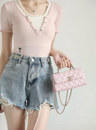 Chanel Mini Flap Bag with Chain Handle